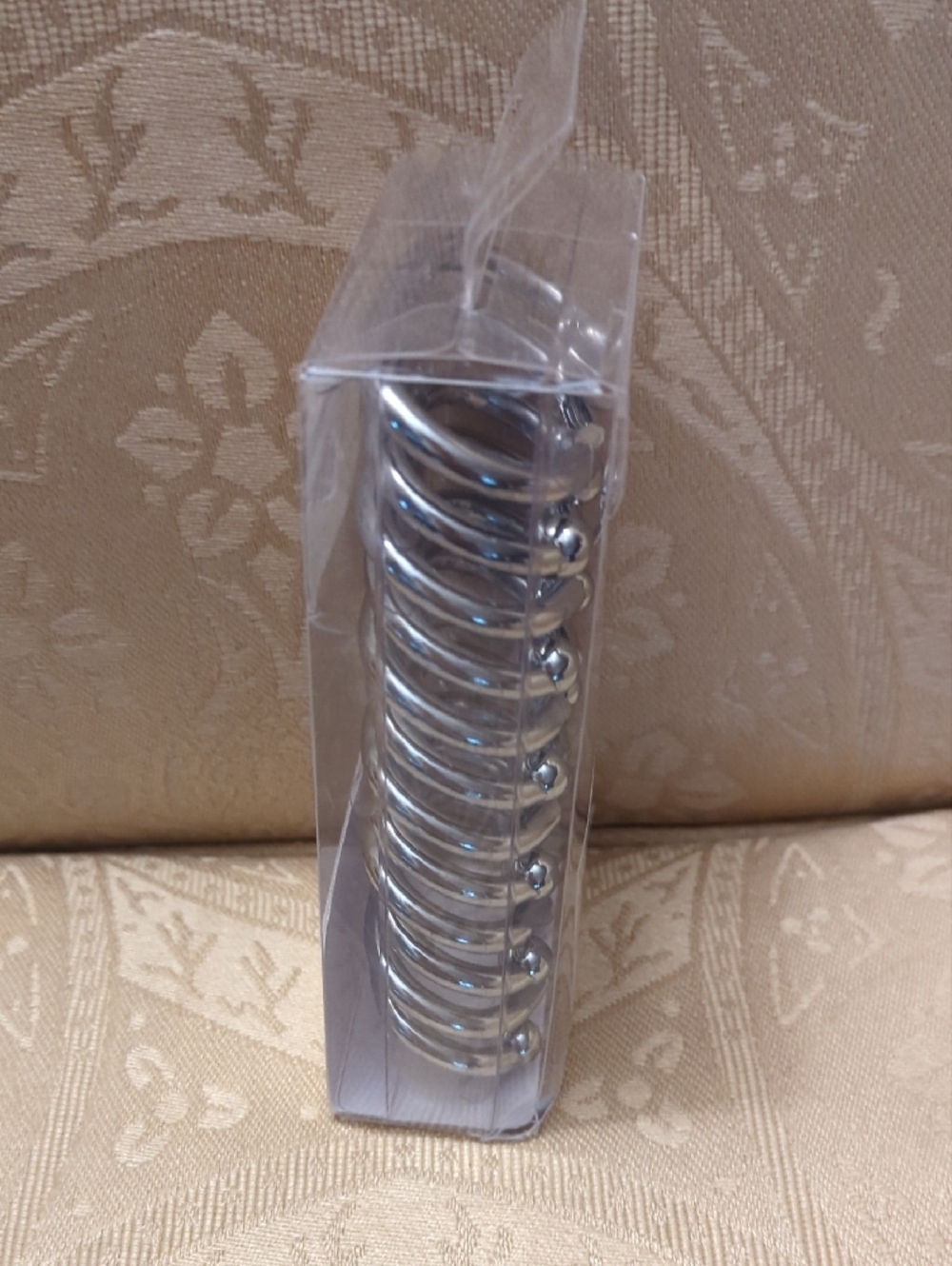 New In Box Splash Chrome Shower Rings - Silver Finish - Picture 4 of 4